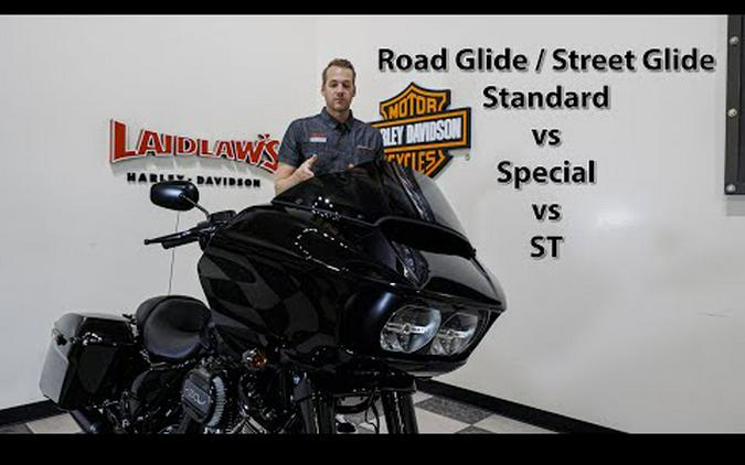 2022 Road Glide / Street Glide "Standard" vs Special vs ST │ Harley-Davidson