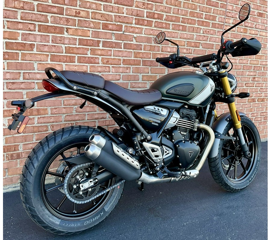 2025 Triumph Scrambler 400X