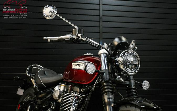 2024 Triumph Bonneville Speedmaster Cordovan Red