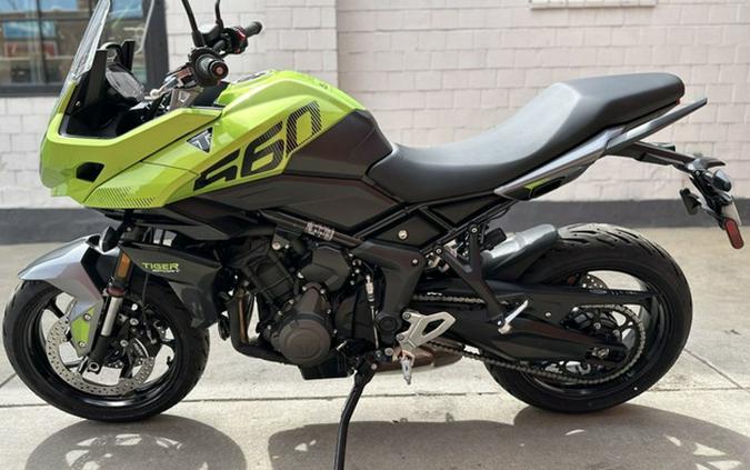 2025 Triumph Tiger Sport 660 Roulette Green
