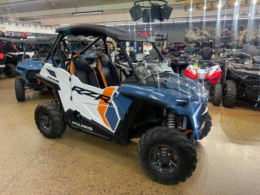 2024 Polaris RZR Trail Ultimate - (Storm Blue / White Lightning)