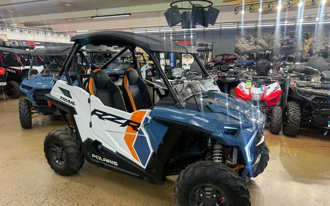 2024 Polaris RZR Trail Ultimate - (Storm Blue / White Lightning)