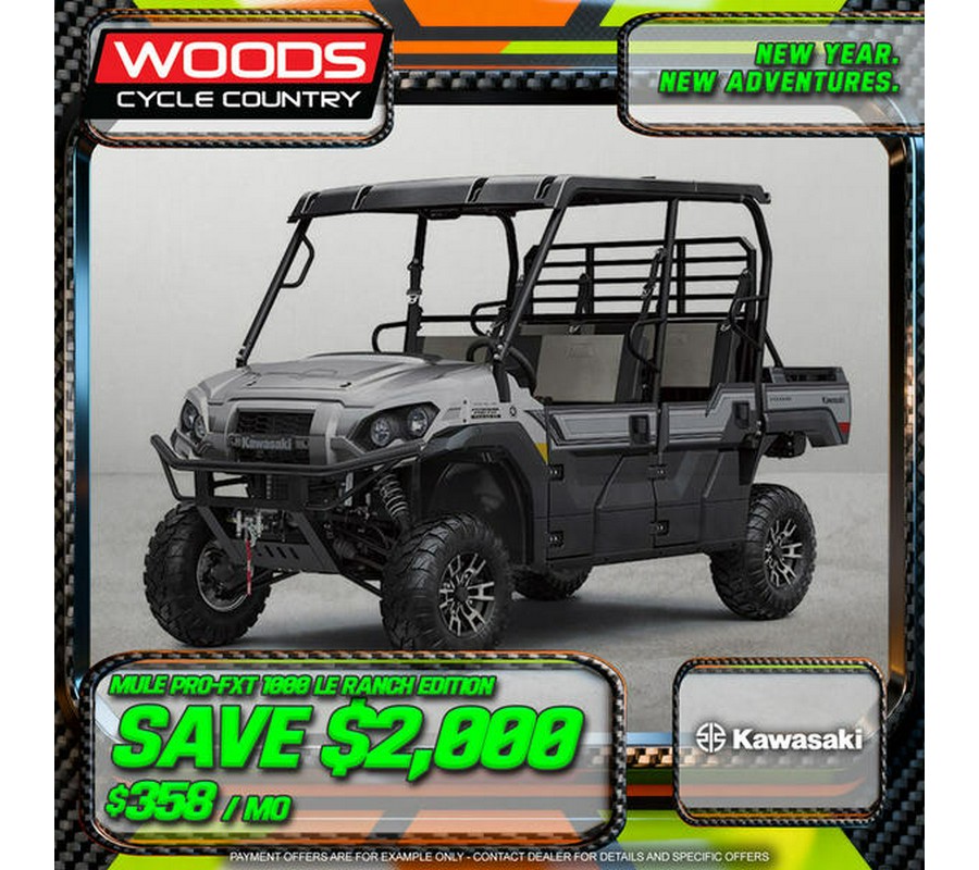 2026 Kawasaki Mule PRO-FXT™ 1000 LE Ranch Edition