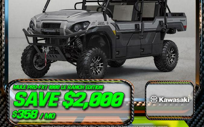 2026 Kawasaki Mule PRO-FXT™ 1000 LE Ranch Edition
