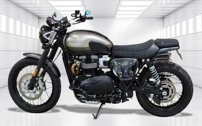 2022 Triumph Street Scrambler Sandstorm Edition Sandstorm Matt Storm Grey