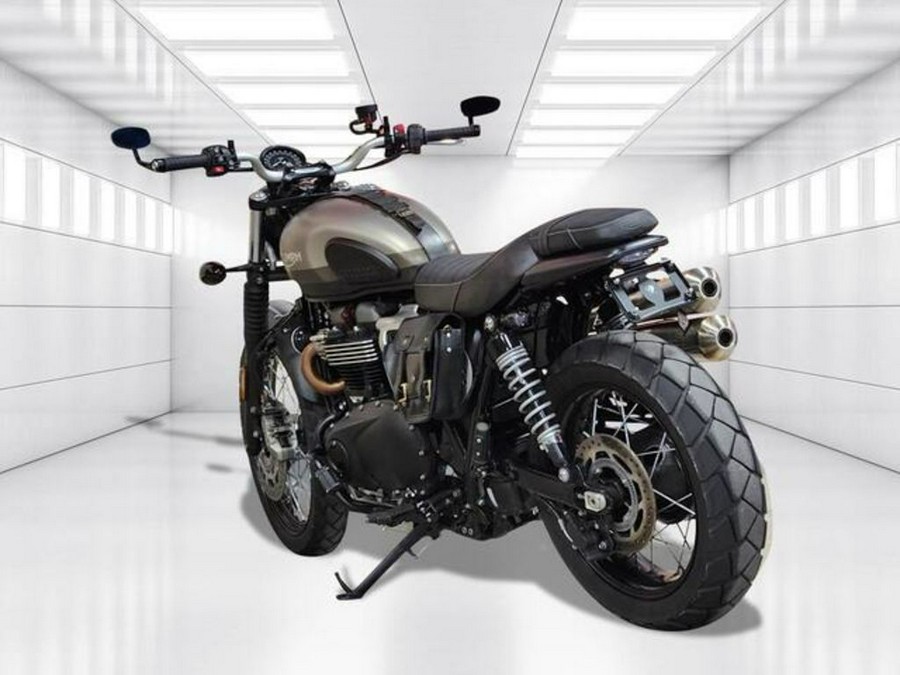 2022 Triumph Street Scrambler Sandstorm Edition Sandstorm Matt Storm Grey