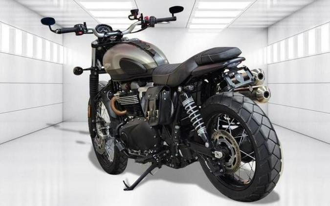 2022 Triumph Street Scrambler Sandstorm Edition Sandstorm Matt Storm Grey