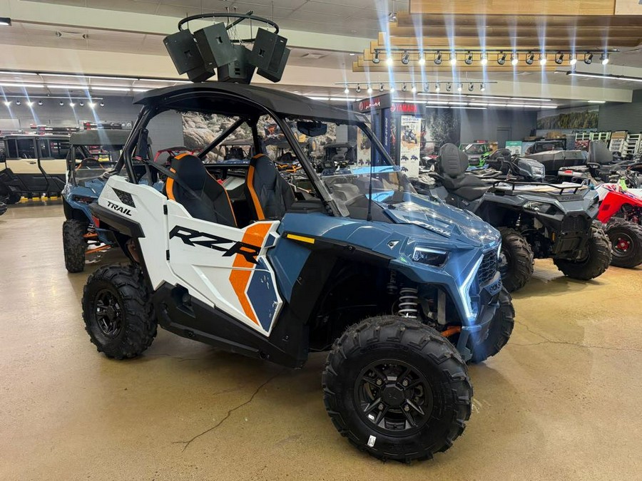 2024 Polaris RZR Trail Ultimate - (Storm Blue / White Lightning)