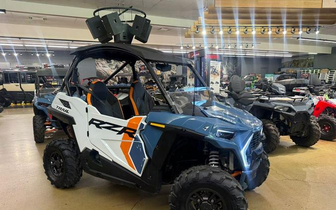 2024 Polaris RZR Trail Ultimate - (Storm Blue / White Lightning)