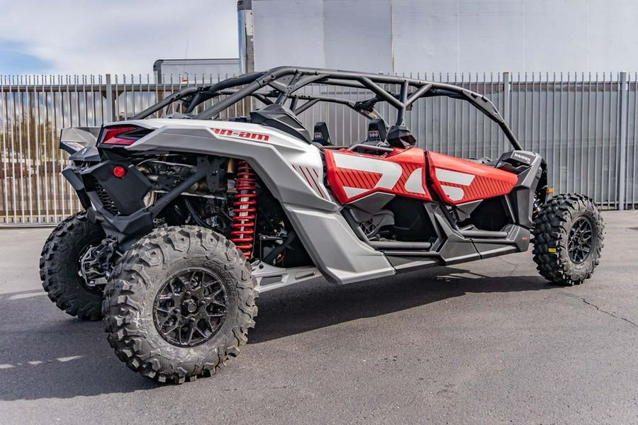 2024 Can-Am® Maverick X3 MAX DS Turbo Fiery Red & Hyper Silver