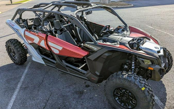 2024 Can-Am® Maverick X3 MAX DS Turbo Fiery Red & Hyper Silver