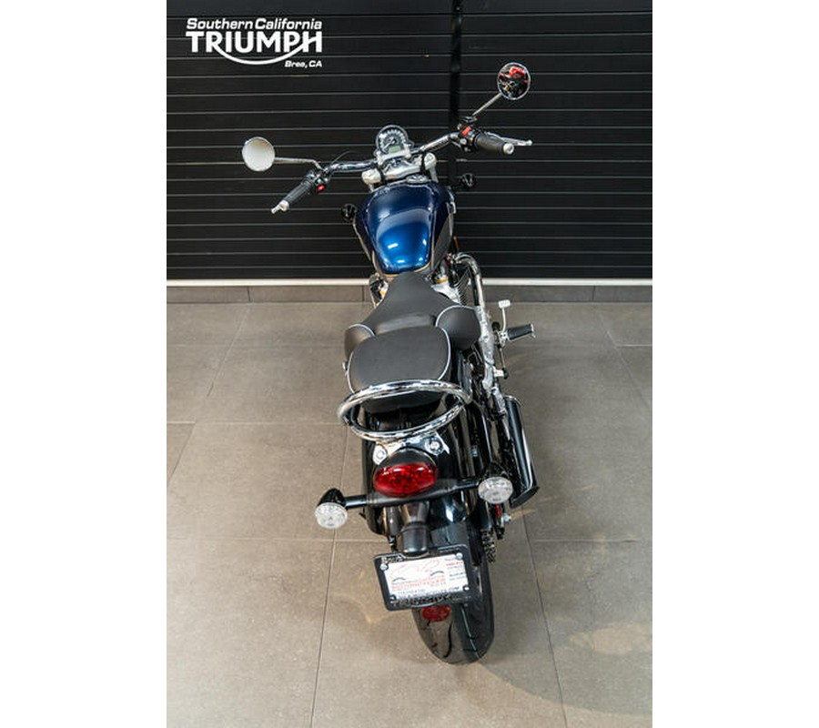 2024 Triumph Bonneville Speedmaster Pacific Blue/Silver Ice