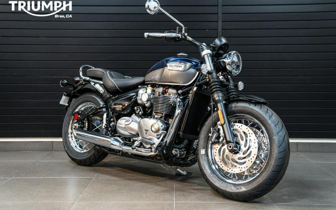 2024 Triumph Bonneville Speedmaster Pacific Blue/Silver Ice