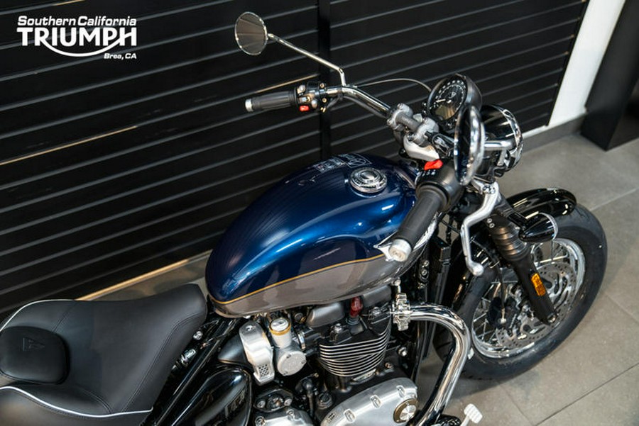 2024 Triumph Bonneville Speedmaster Pacific Blue/Silver Ice