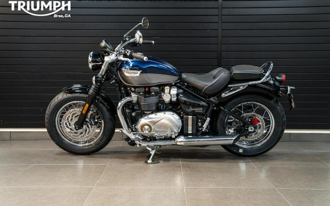 2024 Triumph Bonneville Speedmaster Pacific Blue/Silver Ice