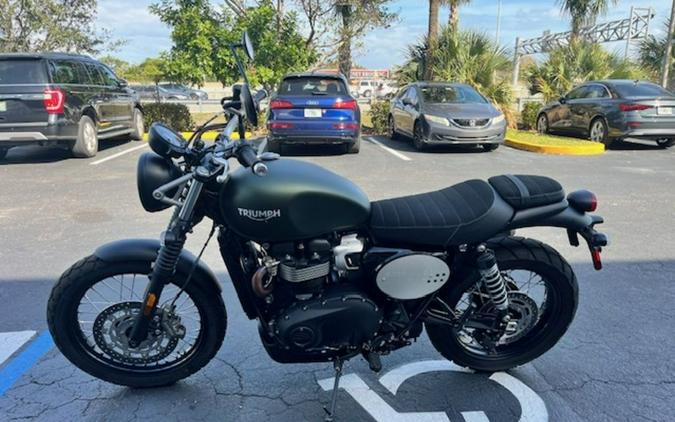 2023 Triumph Scrambler 900 Matte Khaki Green