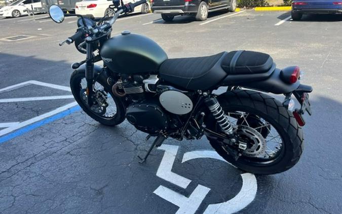 2023 Triumph Scrambler 900 Matte Khaki Green