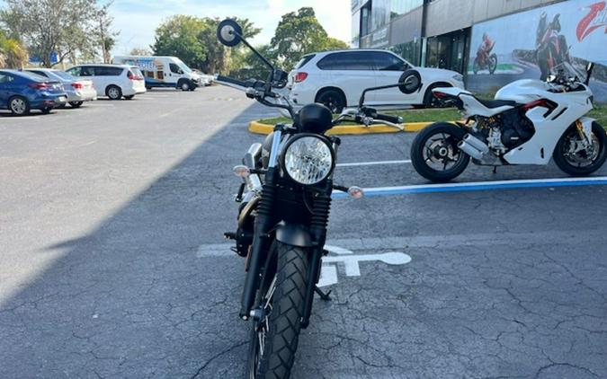 2023 Triumph Scrambler 900 Matte Khaki Green