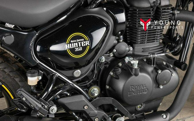 2024 Royal Enfield Hunter 350 Rebel Black 350