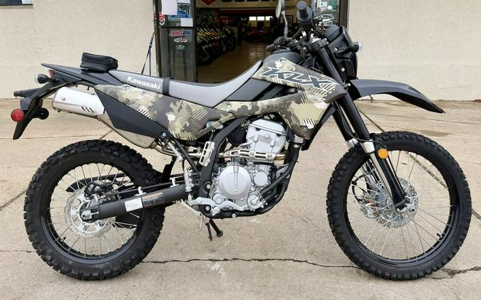 2026 Kawasaki KLX®300 Cypher Camo Beige
