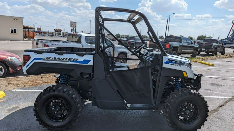 New 2024 POLARIS RANGER XP KINETIC ULTIMATE ICY WHITE PEARL