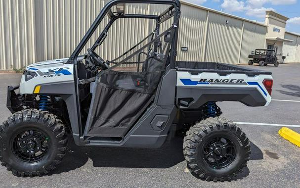 New 2024 POLARIS RANGER XP KINETIC ULTIMATE ICY WHITE PEARL