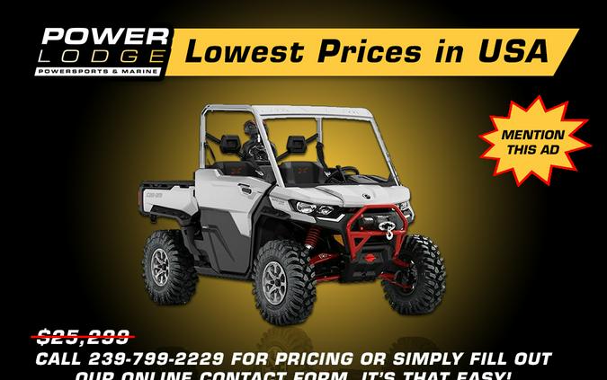 2024 Can-Am™ Defender X mr With Half Doors HD10