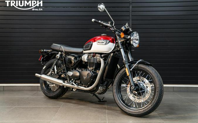 2024 Triumph Bonneville T100 Carnival Red/Fusion White