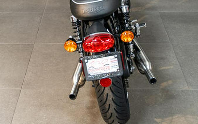 2024 Triumph Bonneville T100 Carnival Red/Fusion White