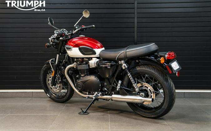 2024 Triumph Bonneville T100 Carnival Red/Fusion White