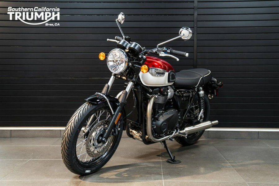 2024 Triumph Bonneville T100 Carnival Red/Fusion White