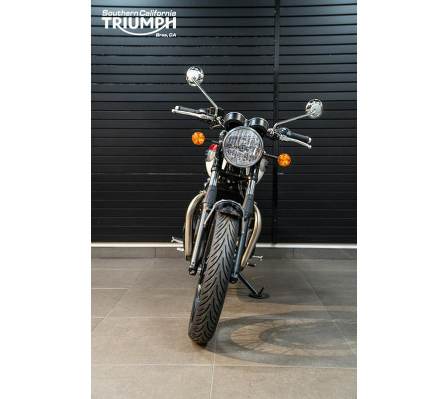 2024 Triumph Bonneville T100 Carnival Red/Fusion White