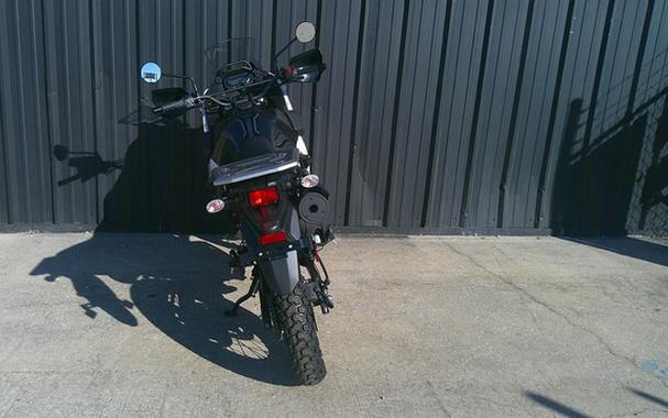 2025 Kawasaki KLR 650 Pearl Crystal WhiteMetallic Carbon Gray