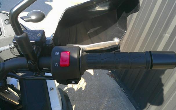 2025 Kawasaki KLR 650 Pearl Crystal WhiteMetallic Carbon Gray