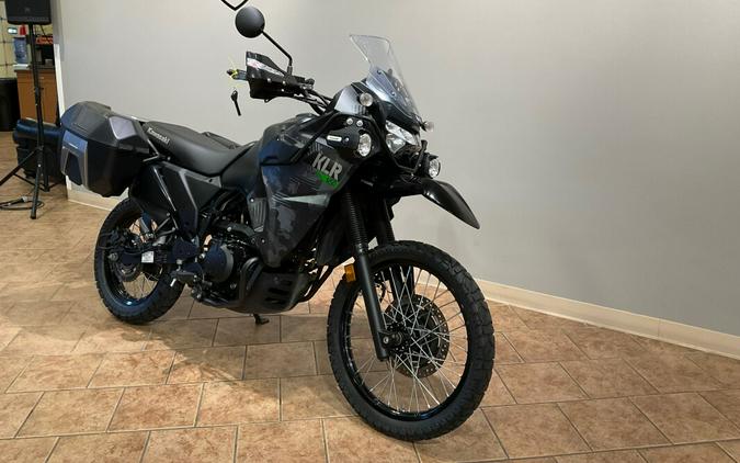 2022 Kawasaki KLR 650 Cypher Camo Gray