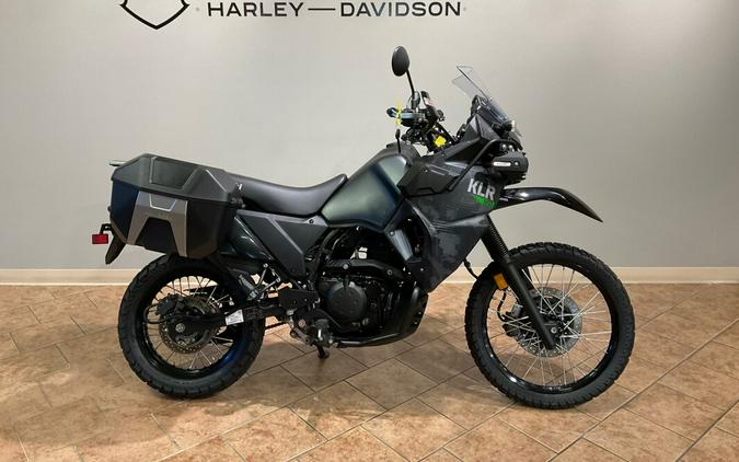 2022 Kawasaki KLR 650 Cypher Camo Gray