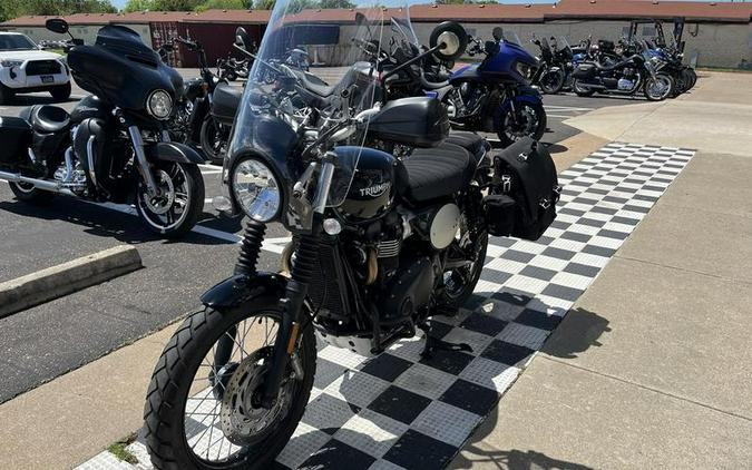 2023 Triumph Scrambler 900 Jet Black