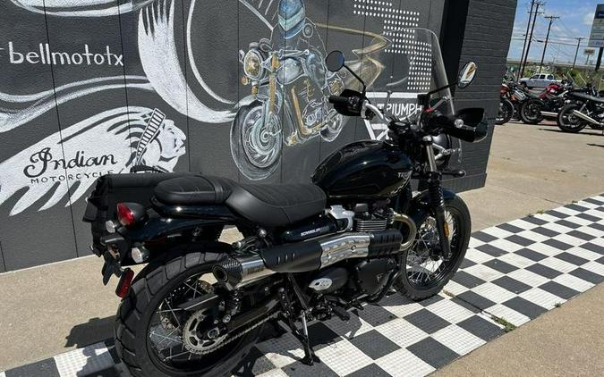 2023 Triumph Scrambler 900 Jet Black