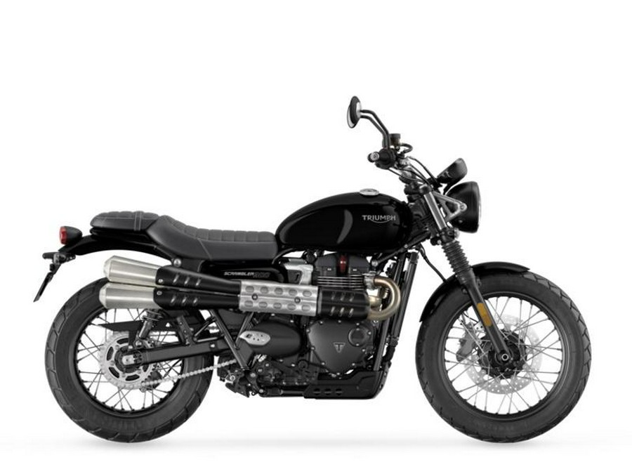 2023 Triumph Scrambler 900 Jet Black