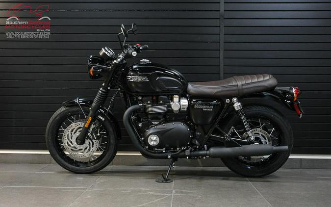 2024 Triumph Bonneville T120 Black Jet Black