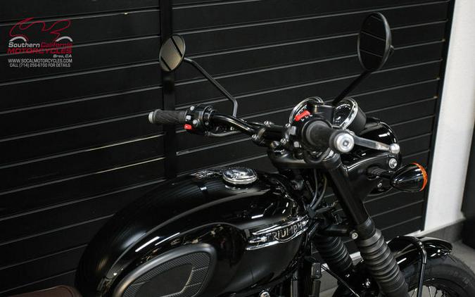 2024 Triumph Bonneville T120 Black Jet Black