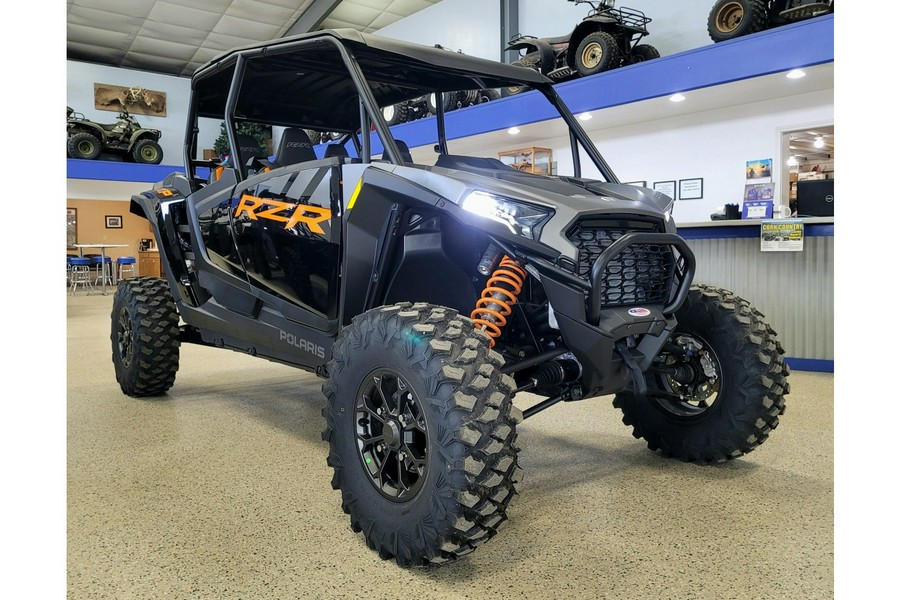 2024 Polaris Industries RZR XP 4 1000 Premium Matte Titanium / Onyx Black