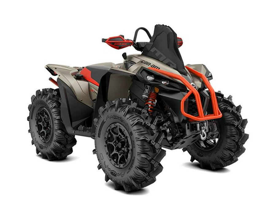 2023 Can-Am® Renegade X mr 1000 R Liquid Titanium & Can-Am Red