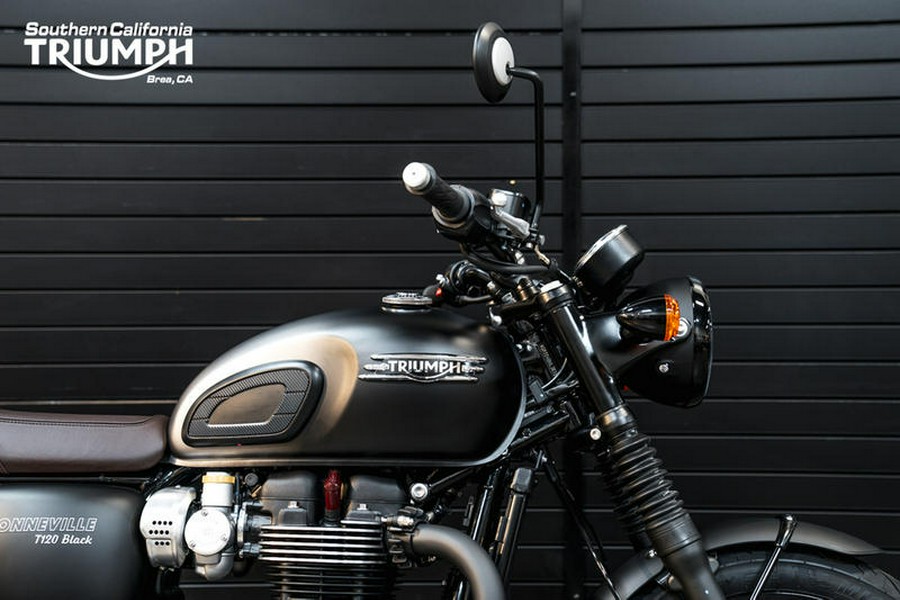 2024 Triumph Bonneville T120 Black Stealth Edition