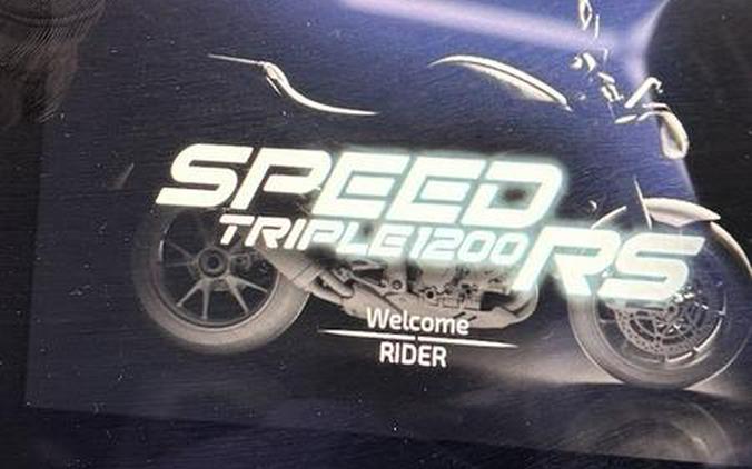 2022 Triumph Speed Triple RS Matt Black