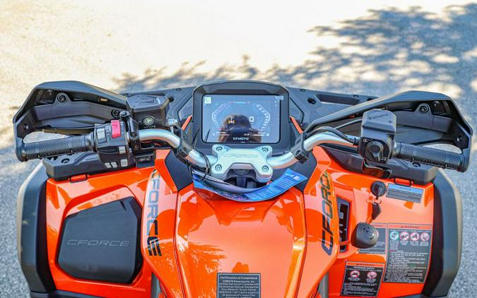 New 2024 CFMOTO CFORCE 800 TOURING LAVA ORANGE