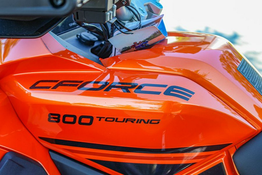 New 2024 CFMOTO CFORCE 800 TOURING LAVA ORANGE