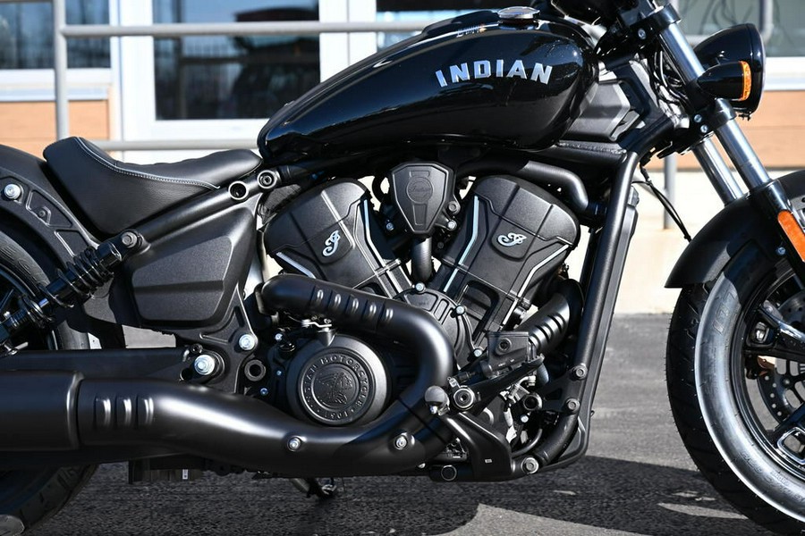 2025 Indian Motorcycle® Scout® Sixty Bobber Black Metallic