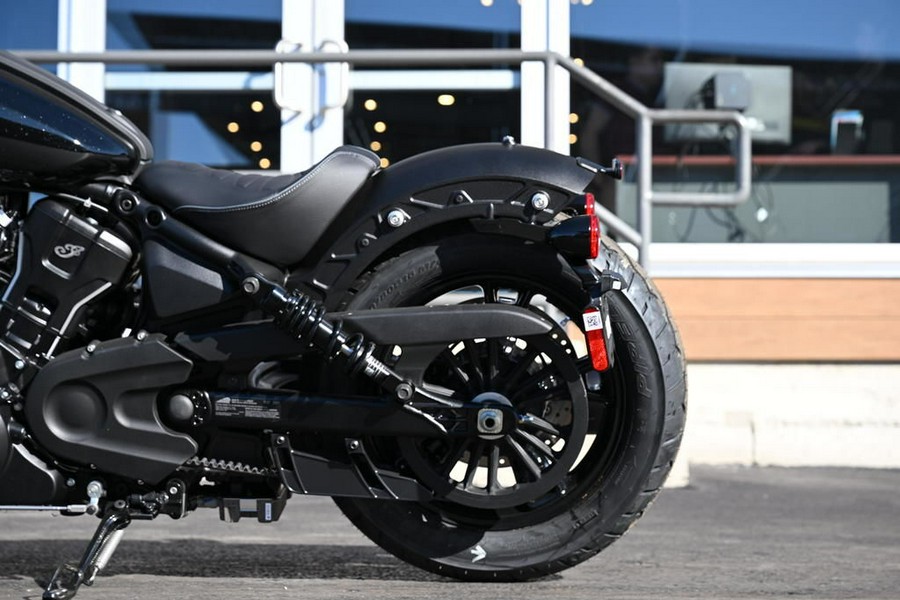 2025 Indian Motorcycle® Scout® Sixty Bobber Black Metallic