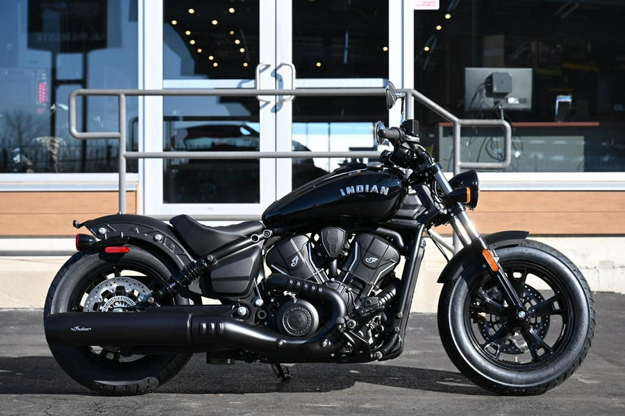 2025 Indian Motorcycle® Scout® Sixty Bobber Black Metallic